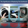 thumbnail image 6 of Dashboards Fit For Toyota Runner 2005-2014, For HiLux, Center A/C Dash Air Vent Trim Cover, Dashboard Replacement Dash Mat-A Set, 6 of 6