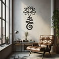 thumbnail image 3 of LaModaHome Exclusive Lotus Flower Metal Wall Decor – Durable & Artistic Metal Wall Art for Home and Office Decor, Perfect for Any Interior Design Aesthetic, 3 of 5