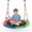 Multicolor, variant on CONCETTA 40inch Outdoor Saucer Swing for Kids, Adjustable Ropes, Straps Carabiners, 440 lb Capacity, 600D Oxford Fabric, Blue