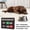 A, variant on NWOKYZGH 1Pc Feeding Reminder Sign with Magnet, Pet Feeding Tracker with Have We Been Fed, Acrylic Slider Sign for Fridge, AM PM Feed Chart Sign with Yes No Option