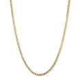thumbnail image 3 of 14k Yellow Gold Hollow Miami Cuban Link Chain Necklace with Lobster Claw Clasp 8mm Wide 22 Long, 3 of 3
