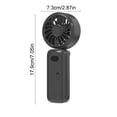 thumbnail image 3 of EGNMCR Fan, Ceiling Fan, Desk Fan, Portable Fan Multi-functional Clip-on Umbrella Fan Handheld Foldable Fan For Office Use USB Rechargeable Mini Fan For Desktop pla stic fan, 3 of 6
