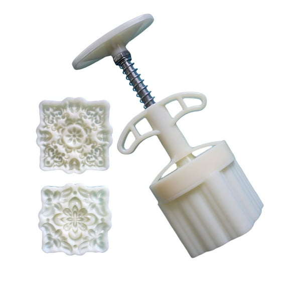 Flower Dessert Press Molds Cookie Stamps Chinese MidAutumn Dessert Maker Decorating Tool for Making Cookie