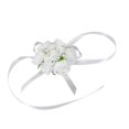 thumbnail image 1 of Ramillete de muñeca artificial Yuyangstore Flor de mano de boda en la playa Blanco, 1 of 8