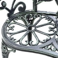 thumbnail image 2 of Aluminum Patio Outdoor Garden Bench Chair Loveseat Cast, 2 of 8