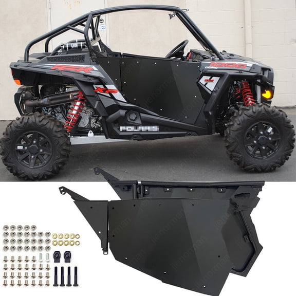 Pair Aluminum Full Doors UTV Side for 14-23 Polaris RZR XP 1000 Turbo S FOX High