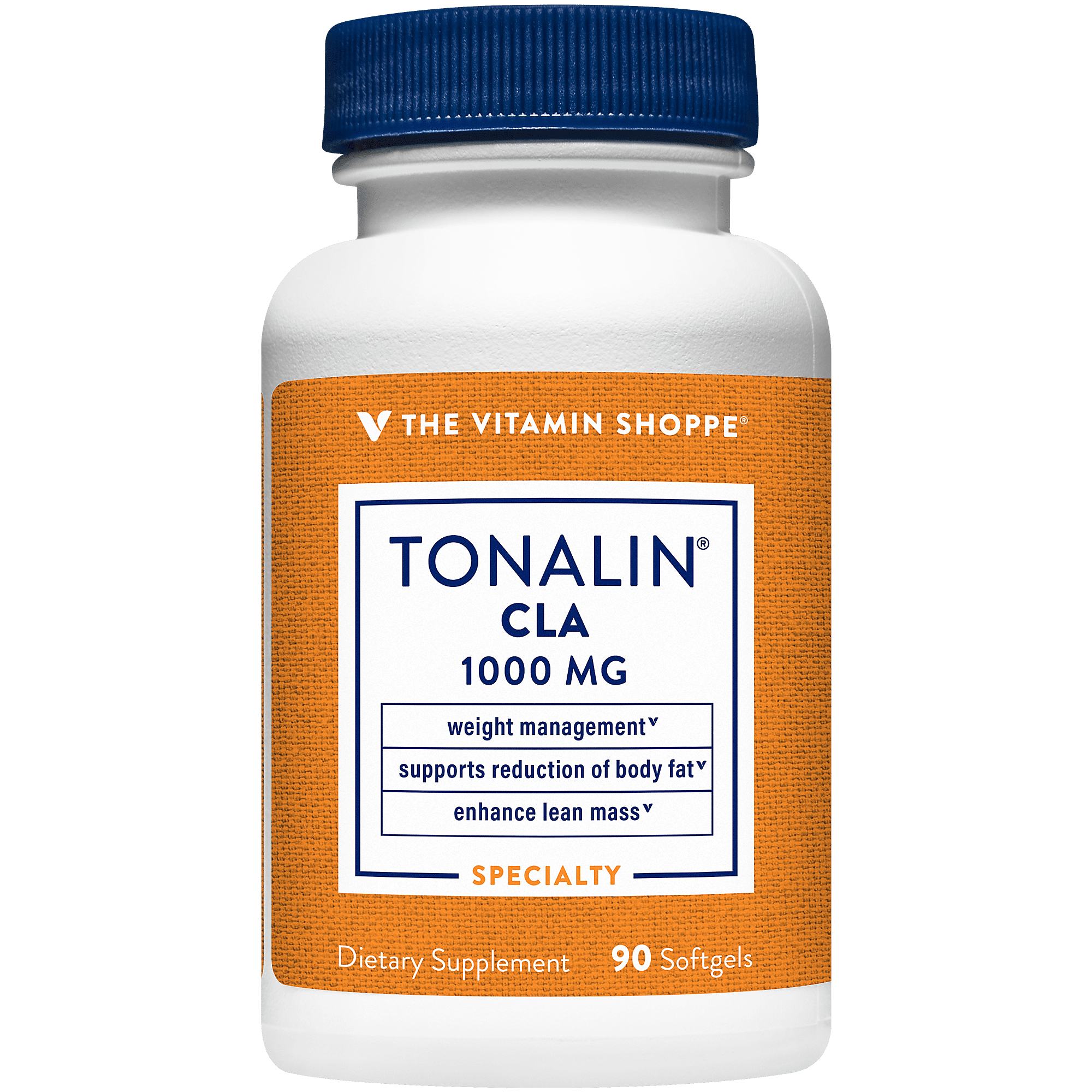 Tonalin Cla 1000mg Softgel Conjugated Linoleic Acid 780mg From Safflower Seeds Supports Reduction Of Body Fat Stimulant Free Gluten Free 90 Softgels By The Vitamin Shoppe Walmart Com Walmart Com