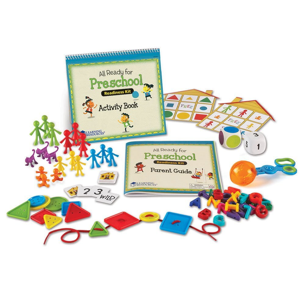 Learning Resources All Ready for Preschool Readiness Kit, Ages 3