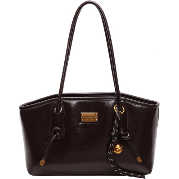 SPEKSEE PU Leather Shoulder Bag Fashion Underarm Bag Versatile Bag for Women Work Shopping Travel Daily