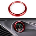 thumbnail image 5 of Dashboard Red Center Clock Compass Cover Trim Ring for 911 Cayenee Macan, 5 of 7