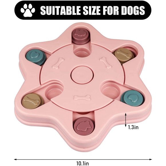 Dog Puzzle Toys Colorful Design Interactive Dog Toys Box Dog Puzzles for IQ Training Dog Enrichment Toys