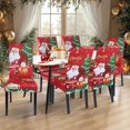 thumbnail image 2 of Juego de 4 fundas de elastano Furniture Cover SearchI para sillas navideñas, 2 of 7