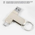 thumbnail image 3 of 1 Pcs 3 in 1 USB Flash Drive Mini U Disk 128GB Portable Memory Stick 3 in 1 Type C Android USB for PC Phone, 3 of 4