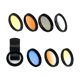 thumbnail image 1 of Juego de lentes Coral con clip para teléfono, portátil, 7 colores, universal, 32 mm, graduado, 1 of 9