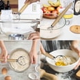 thumbnail image 5 of MyLifeUNIT Danish Dough Whisk, Dutch Dough Hook with Stainless Steel Bench Scraper for Baking and Bread Dough, 5 of 7