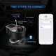 thumbnail image 4 of ER Transmisor FM de radio Bluetooth para coche, adaptador Bluetooth 4.2, modulador FM inalámbrico de audio para coche, kit de llamada manos libres para coche, compatible con 5 V, 3,1 A, carga USB dual/tarjeta USB/SD, reproducción de música (64G) brillar Electrónica, 4 of 5