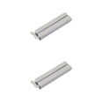 thumbnail image 2 of QualitChoice 2PCS Kitchen Storage Food Snack Seal Sealing Bag Clip Sealer Clamp Plastic Tool grey L 2Set, 2 of 6