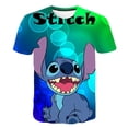 thumbnail image 1 of 2023 nuevas camisetas con estampado 3D de Stitch para niños y niñas, camisetas de moda de manga corta con dibujos animados de verano, ropa de 1 a 14 años, Top informal Tee6T Gao Jinjia LED, 1 of 2