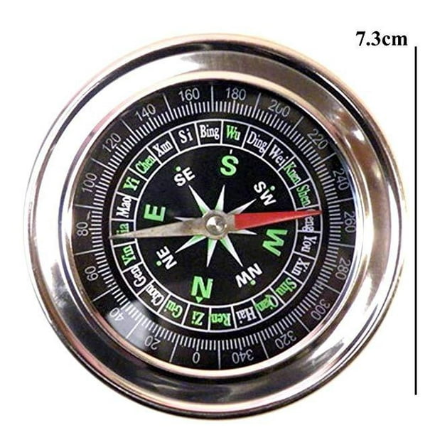 Large Size Stainless Steel Directional Magnetic Compass - Walmart.com