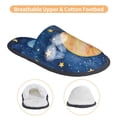 thumbnail image 3 of Fotbe Planets And Stars1 Pattern Women's Fuzzy Slippers Plush Slippers Fluffy Winter House Shoes Indoor and Outdoor-Medium, 3 of 8
