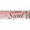 thumbnail image 4 of Pink and White Balloon Themed Happy Sweet 16 Backdrop Banner Party Decor Background for Sweet 16 Celebrations Birthday Party Photography Props Decors, 4 of 7