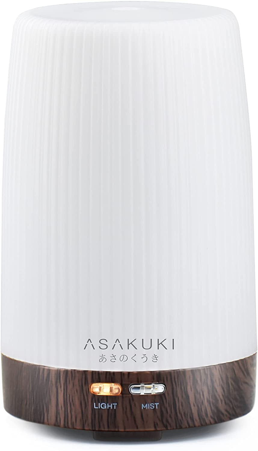 ASAKUKI 100ml Diffuser for Essential Oils, Ultrasonic Aromatherapy
