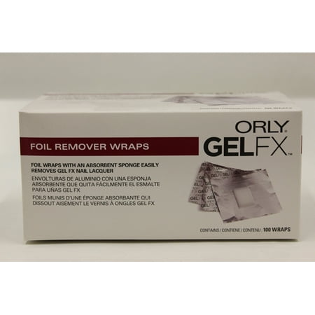 Foil Remover - ORLY- Nail Lacquer Remover Wrap - 100pk Foil Remover Wraps