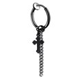 thumbnail image 1 of Non Piercing Earring Unisex Fashion Clip on Earring Dangle Hoop Earring, 1 of 10