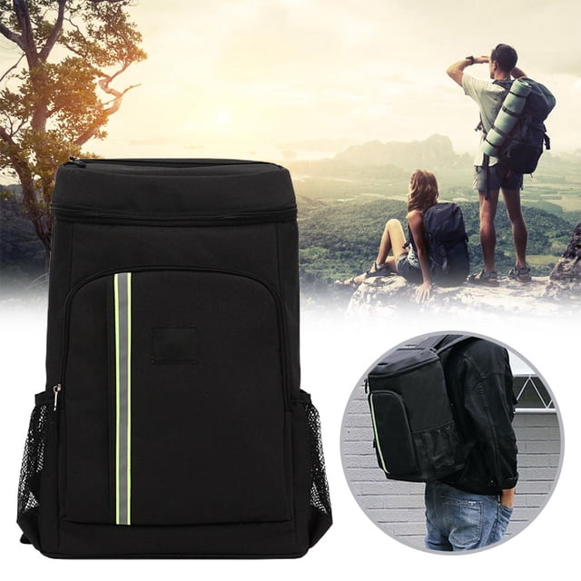 Bolsa Aislante De Alta Capacidad De 32,8 L, Bolsa Refrigeradora Con Correa Ajustable Para El Hombro, Bolsa Impermeable Para El Almuerzo Para El Hombro Para Senderismo Y Acampada Monstrate AP008064-01