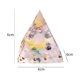 thumbnail image 3 of Crystal Pyramid Piedras Meditación Yoga Energía Decorativo para la decoración de escritorio Decoración de la, 3 of 9