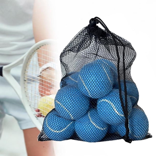 12 pelotas de tenis de 64 mm de diámetro para jugar y entretenerse en interiores Azul