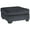 Slate, variant on Bowery Hill Contemporary Fabric Gray Oversized Accent Ottoman