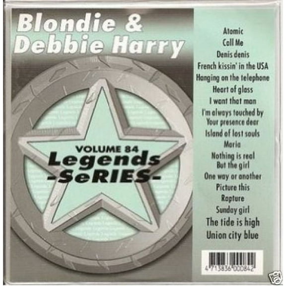 BLONDIE Debbie Harry Karaoke CDG