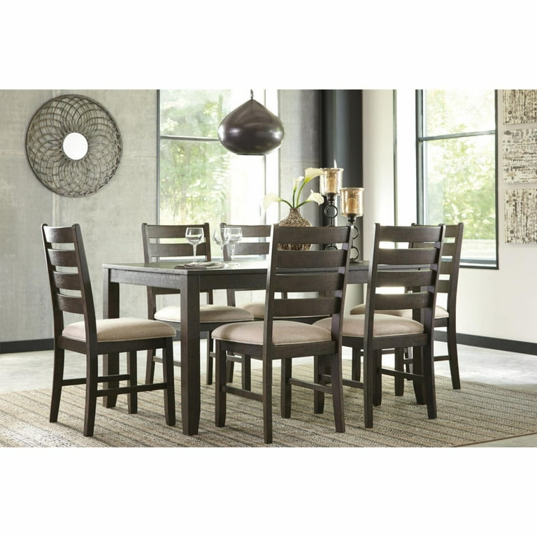 Ashley rokane 7 piece dining set discount
