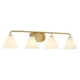 thumbnail image 3 of Warm Brass Four Light Bathroom Vanity from the Blair Collection, 3 of 5