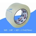 thumbnail image 2 of Heavy Duty Packing Tape 6 Rolls, Total 360Y, Clear, 2.7 mil, 1.88 inch x 60 Yards, Ultra Strong, Refill for Packaging and Shipping, 2 of 3