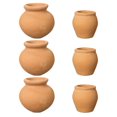 thumbnail image 1 of PEACNNG 6Pcs Terracotta Pots Clay Pots Terracotta  Pots Small Planter Mini  Pots, 1 of 6
