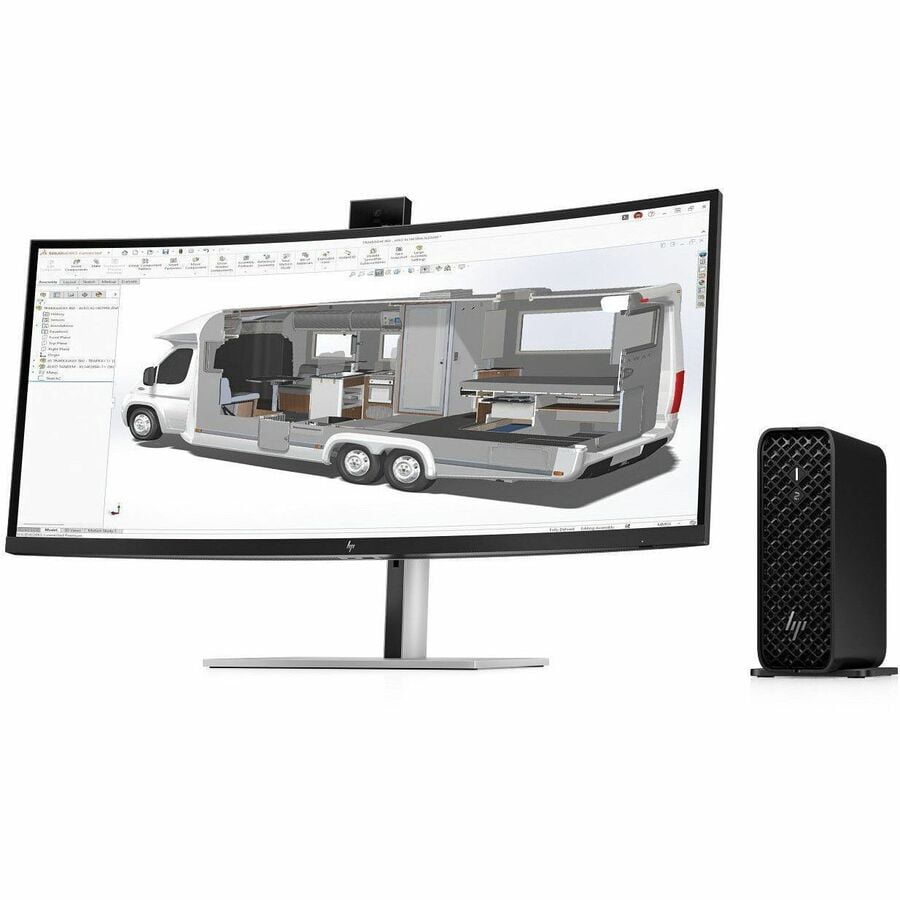 HP Z2 Mini G1i Workstation, Intel Core Ultra 5 235, 16 GB, 512 GB SSD, Mini PC, Black