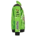 thumbnail image 7 of Men's JH Design Green Christopher Bell Interstate Batteries Full-Snap Twill Uniform Jacket, 7 of 7