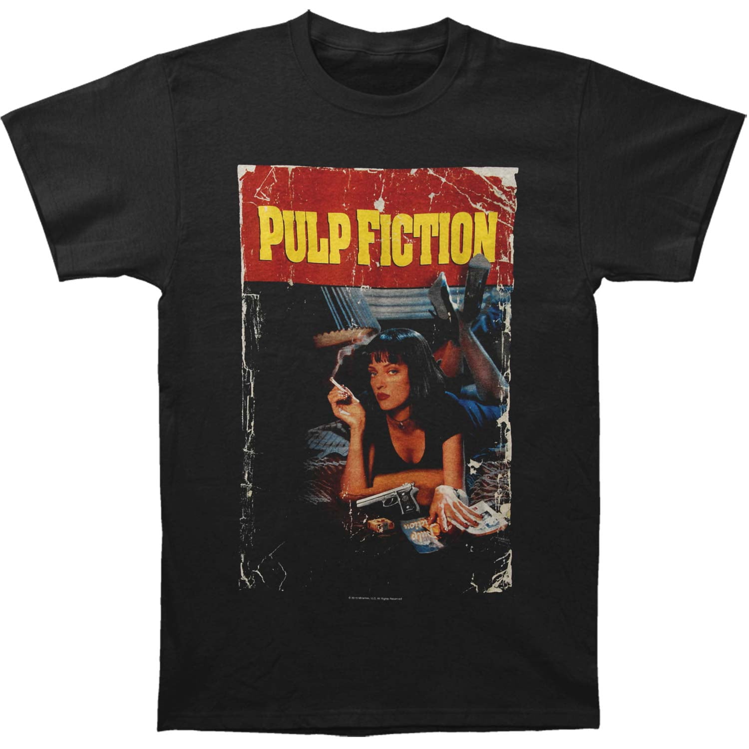 pulp fiction shirt black