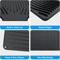 thumbnail image 5 of Silicone Heat Resistant Non-Slip Multifunctional Counter & Drying Mat 18.7 x 13.7 Inch, 5 of 6