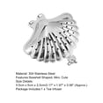thumbnail image 2 of Lubelski Tea Infuser with Hook Reusable Stainless Steel Cute Seashell Shaped Loose Tea Infuser Teapot Accessories, 2 of 3