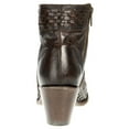 thumbnail image 4 of Stetson Footwear Womens  Phoenix Brown Calf Leather Bootie, 4 of 5