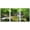 WHITE, variant on wall26 - 3 Piece Framed Canvas Wall Art - Beautiful Landscape/Scenery Forest Stream Smolny in Russian Primorye Reserve in Autumn - Modern Home Art Stretched and Framed Ready to Hang - 16"x24&quo