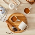 thumbnail image 4 of Malacasa Stoneware Coffee Mugs Set, 12 oz Coffee Cups Set of 4, Dishwasher & Microwave Safe, Beige, 4 of 9