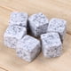 thumbnail image 5 of Batería de Cocina 6 uds. De piedras de whisky naturales para sorber cubitos de hielo, enfriador de vino, roca gris Likrtyny Libre de BPA, 5 of 6