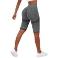 thumbnail image 2 of Womens Leggings Capri Workout with Lifting Fitness Running High Waisted Soft Pants for Yoga Gym, 2 of 4