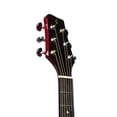 thumbnail image 4 of Stagg Auditorium Acoustic Guitar - Transparent Red - SA35 A-TR, 4 of 6