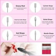 thumbnail image 3 of Portable Electric Nail Drill Machine Nail File Drill Set for Acrylic Nails, Gel Nails, Nail Polisher Set Glaze Nail Drill Manicure Pedicure, 3 of 7