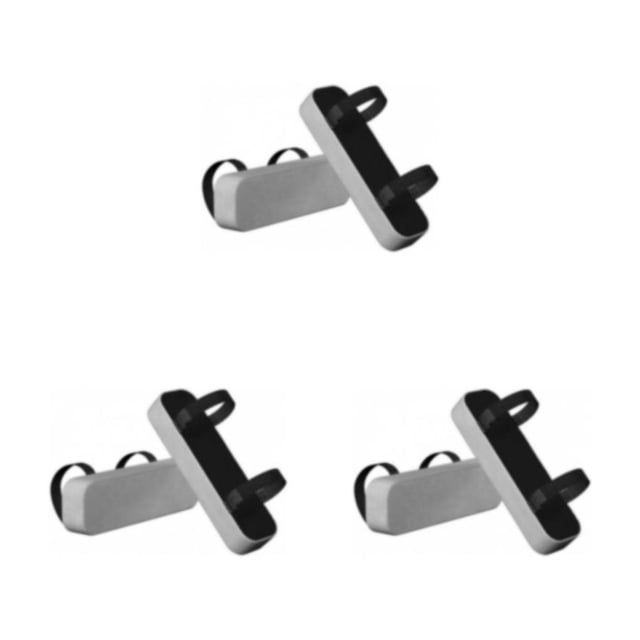 Riwesomey 1 par de reposabrazos de silla de oficina, taburete de ordenador extraíble ajustable portátil, soporte para brazo, cojín, accesorio Type1 NO1